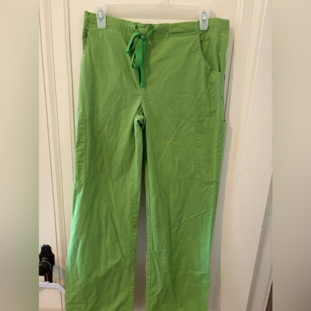 Crocs Scrub Pants Size S/P green